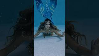 The way I slithered away 😆 mermaid underwater professionalmermaid mermaidtail [upl. by Nana]