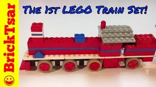 First LEGO Train 🚂 Vintage set 323 Train from 1964 [upl. by William]