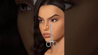 ASMR  ANIMATION FOR NOSE 👃shorts [upl. by Granniah]