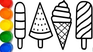 How to draw ice cream [upl. by Norris]