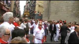 Procesión de San Fermín [upl. by Kerekes]