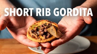 Beef Short Rib Carne Asada And Gordita Recipe [upl. by Annaear391]