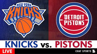 Knicks vs Pistons Live Streaming Scoreboard PlayByPlay Highlights Stats amp Analysis [upl. by Amitarp]