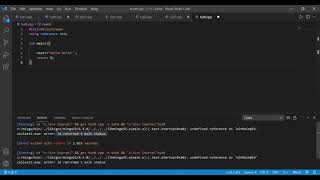 CC VISUAL STUDIO CODE 1d returned errorWINDOWS 10 [upl. by Scheider]