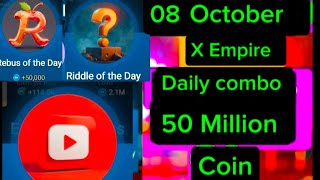 08 October All Quests Code X Mmpire You Tube Video Code Rebus Of the Day [upl. by Bocaj810]