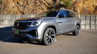 2024 Volkswagen Atlas SEL Premium RLine Review  VWs Flagship and Most Luxurious Offering [upl. by Denbrook]