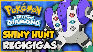 Shiny Hunting Regigigas 2300  Pokemon Brilliant Diamond and Shining Pearl  LIVE [upl. by Mabelle]