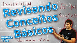 REVISANDO CONCEITOS BÁSICOS DE MATEMÁTICA  Matemática Rio [upl. by Ahsieka745]