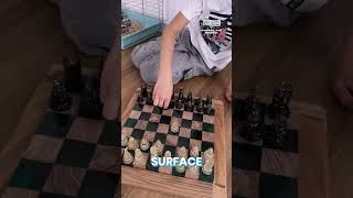 EpoxyCrafted Shiny Chessboard [upl. by Balcke]