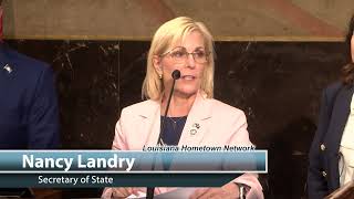 Governor Landry Press Conference on Election Integrity [upl. by Alyks]