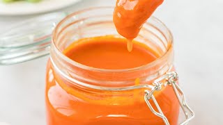 5Minute Homemade Buffalo Sauce [upl. by Yelrehs]