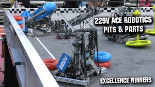 229V ACE Robotics  Pits amp Parts  High Stakes Robot [upl. by Gilberte915]