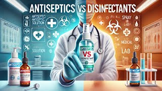 Antiseptics and Disinfectants  MBBS lectureSDL mbbs education antiseptic disinfect learning [upl. by Ecad]