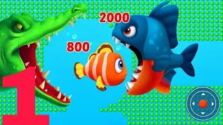 Fishdom Ads Mini Games 05 New Update All Levels  Eat Fish Trailer [upl. by Halfdan147]