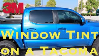 Windows Tinted on a 2016 Toyota Tacoma  Tims Tacoma Garage Ep 7 [upl. by Enna]