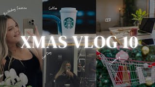 Comienza la Celebración Preparativos de Cumpleaños y Día de Chica  Vlog XMAS Capítulo 10 [upl. by Atilam]