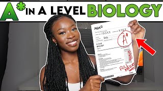 HOW TO GET AN A IN A LEVEL BIOLOGY  Top Tips amp Tricks They Don’t Tell You [upl. by Ledairam]