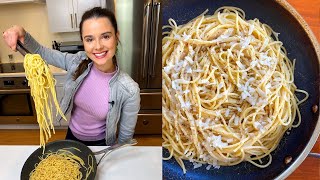 Spaghetti Cacio e Pepe Like An Italian [upl. by Assirehc]