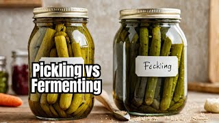 Pickling vs Fermenting Which is Better for Preserving Vegetables [upl. by Horowitz589]