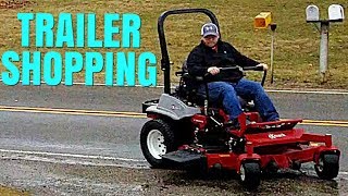 Trailer Shopping Exmark Lazer Z Ride [upl. by Eruot]