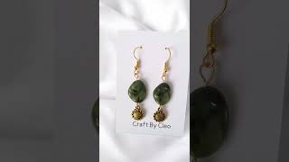 Marbella Earrings wwwcraftbycleocom handmade accessories foryou [upl. by Winsor]