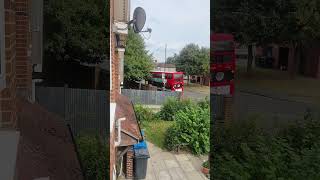 London Bus Route 200 leaving Haslemere Avenve for Copse Hill [upl. by Anidam625]