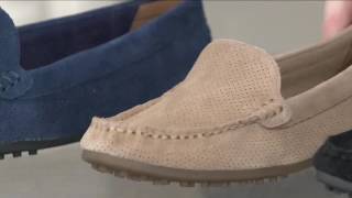 Aerosoles Slipon Suede Moccasins  Over Drive on QVC [upl. by Navak]