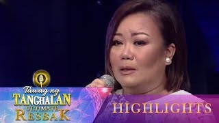 Dulce gets emotional with Mariko and Erics performance  Tawag ng Tanghalan [upl. by Riannon804]