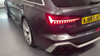 Audi RS6 Avant 40 TFSI V8 Estate 5dr Petrol Tiptronic quattro Euro 6 ss 600 ps [upl. by Calmas]