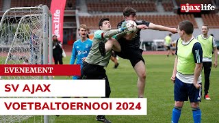 Plezier en spanning bij SV Ajax Voetbaltoernooi in Olympisch Stadion [upl. by Nirik]