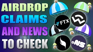 ⚠️ Airdrop Claims amp News of November 2nd Week ⚠️ [upl. by Rashidi]