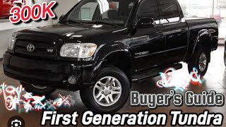 1st Generation Toyota Tundra  Ultimate Buyer’s Guide [upl. by Renrag]