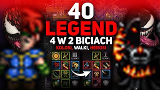 Margonem 40 legend4w2 biciach kolosi herosi walki chochoły grzybobranie  mixGordion [upl. by Sesiom]