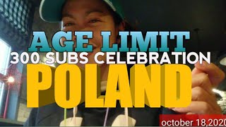 PolandAge limit pag Nag apply sa POLAND  my 300 subs celebration 🎉 🎉 [upl. by Arataj]