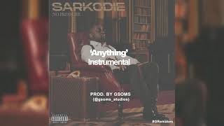 Sarkodie  Anything Instrumental Prod by Gsoms NoPressure [upl. by Garibull]