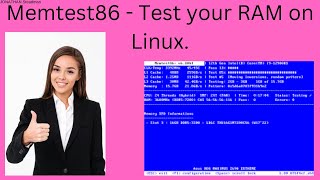 Memtest86  Test your RAM on Linux [upl. by Attayek]