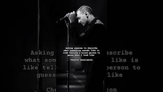 Chester Bennington  shorts quotes linkinpark music rock legend concerts festival art love [upl. by Swee]