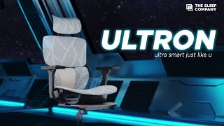 The Sleep Companys Ultron Ergonomic Office Chair [upl. by Modnar]