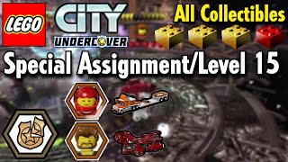 Special Assignment Level 15 Blackwells Moonbase Unlock Rex Fury 100 Guide LEGO City Undercover [upl. by Bear566]