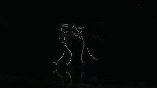 Luminous Duo  Dance Light Show [upl. by Anod776]