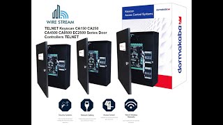 TELNET Keyscan CA150 CA250 CA4500 CA8500 EC2500 Series Door Controllers Keyscan TELNET [upl. by Eat]