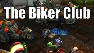 Stormwind City Life The Biker Club  WoW Customized  World of Warcraft TWW PS [upl. by Idham]