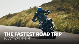 The allnew BMW M XR Prototype — Road to The Third M Model at the Isle of Man TT [upl. by Awram828]