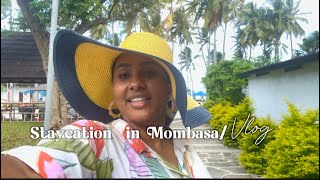 AFROLANKA PROMAX  Having a fun at Kenya Bay Beach Hotel Mombasa Staycation Vlog [upl. by Atekehs397]