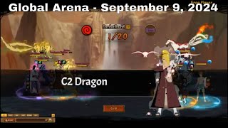 Global Arena  September 9 2024 ► Unlimited Ninja Ninja Classic Anime Ninja  Ninja World Online [upl. by Irallih299]