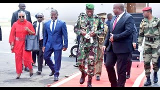 Urugendo rwUmukuru wIgihugu wimfatakibanza wa Gabon mu Burundi [upl. by Cherida]