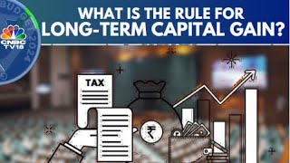 New LongTerm Capital Gains Rule 125 Tax Rate No Indexation Benefit  Market Expert Analysis [upl. by Jobye]