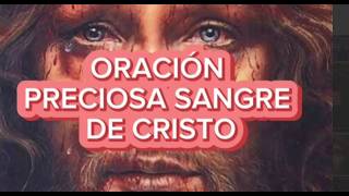 🔥Oración a la Sangre de Cristo para pedir protección y solución a los casos difíciles🙏Invocación [upl. by Nirrac]