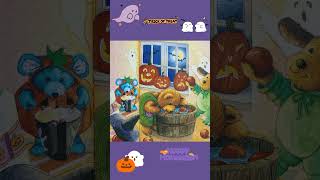 Halloween In the 90s With Corduroy🎃👻 shorts halloweenstories 90s corduroy readaloud [upl. by Einohpets]