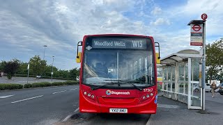 New Extension on London Bus Route W13 [upl. by Ydoow]